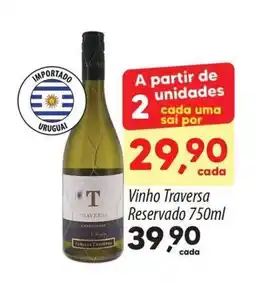 Asun Vinho Traversa Reservado oferta