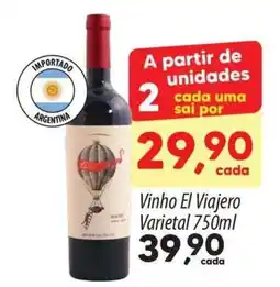 Asun Vinho El Viajero Varietal oferta