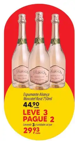 Asun Espumante Aliança Moscatel Rosé oferta