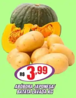 Violeta Supermercados Abóbora japonesa/ batata lavada oferta