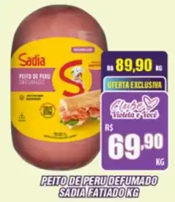 Violeta Supermercados Peito de peru defumado oferta