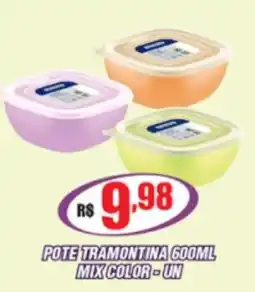 Violeta Supermercados Pote tramontina mix color oferta