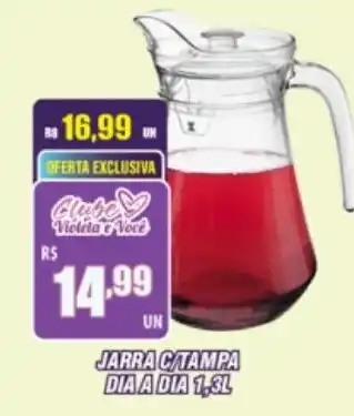 Violeta Supermercados jarra c/tampa oferta