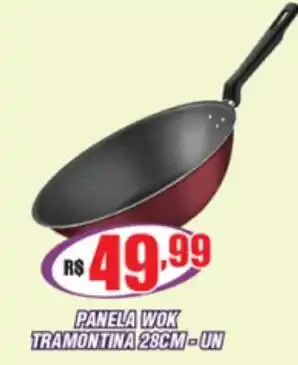 Violeta Supermercados Panela wok tramontina oferta