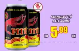 Violeta Supermercados Cachaça Pitú oferta