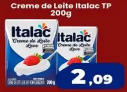 VN Autosserviço Creme de Leite Italac TP oferta