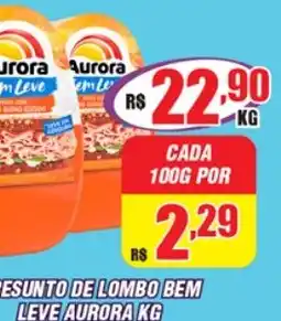 Violeta Supermercados Desunto de lombo bem leve aurora kg oferta