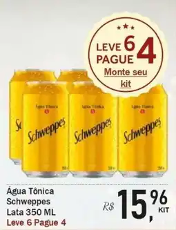 Festval Água Tônica Schweppes oferta