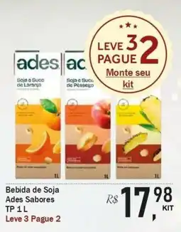 Festval Bebida de Soja Ades Sabores oferta