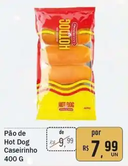 Festval Pão de Hot Dog Caseirinho oferta