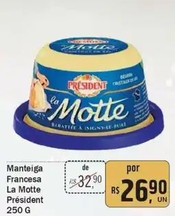 Festval Manteiga Francesa La Motte Président oferta