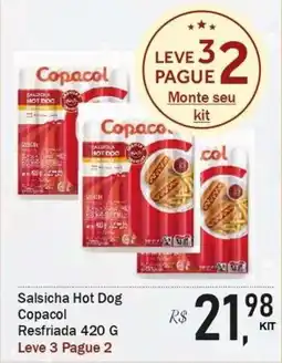 Festval Salsicha hot dog copacol oferta