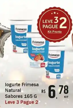 Festval logurte frimesa natural oferta