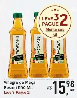 Festval Vinagre de Maçã Rosani oferta