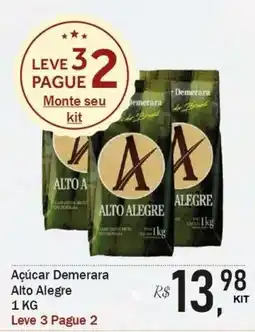 Festval Açúcar Demerara Alto Alegre oferta