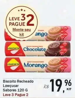 Festval Biscoito recheado lowcucar oferta