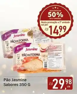 Festval Pão jasmine sabores oferta