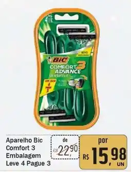 Festval Aparelho bic comfort 3 oferta
