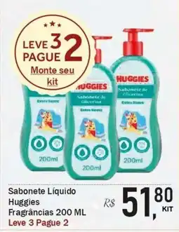 Festval Sabonete Líquido Huggies oferta