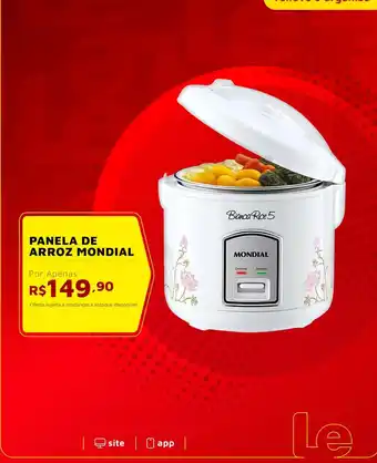 Panela de arroz mondial