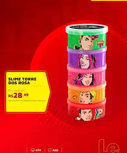 Le Biscuit Slime torre dos rosa oferta
