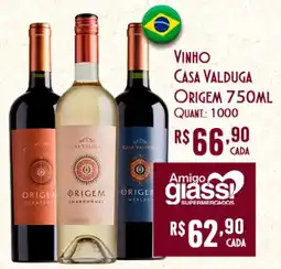 Giassi Supermercados Vinho casa valduga origem oferta