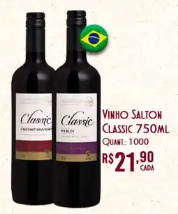 Giassi Supermercados Vinho salton classic oferta