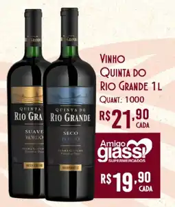 Giassi Supermercados Vinho quinta do rio grande oferta