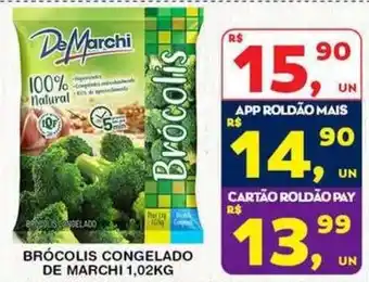 Brócolis congelado de marchi