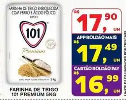 Roldão Farinha de trigo 101 premium oferta