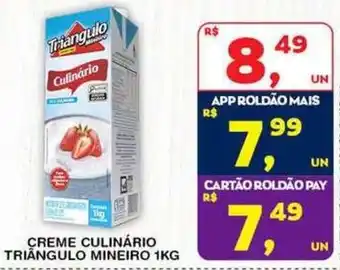 Roldão Creme culinário triângulo mineiro oferta