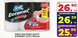 Roldão Pano multiuso scott duramax oferta