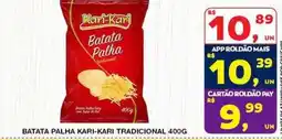 Roldão Batata palha kari-kari tradicional oferta