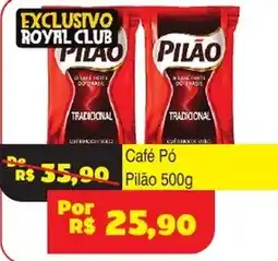 Royal Supermercados Café Pó Pilão oferta