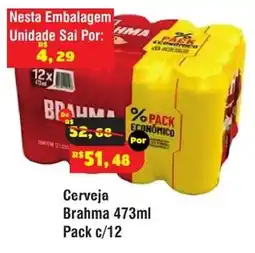 Royal Supermercados Cerveja brahma oferta
