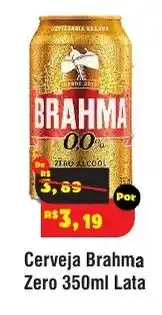 Royal Supermercados Cerveja brahma zero oferta