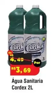 Royal Supermercados Água Sanitária Cordex oferta