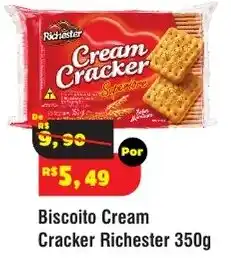 Royal Supermercados Biscoito cream cracker richester oferta