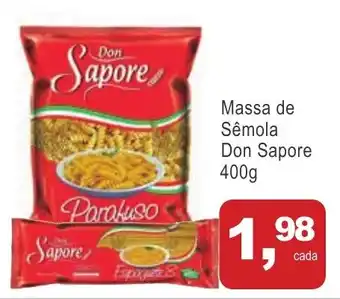 Massa de Sêmola Don Sapore