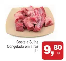 Mineirão Atacarejo Costela Suína Congelada em Tiras oferta