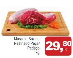 Mineirão Atacarejo Músculo Bovino Resfriado Peça/ Pedaço oferta