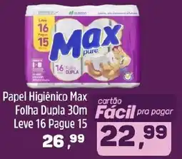 Arena Atacado Papel Higiênico Max Folha Dupla oferta