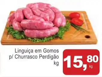 Mineirão Atacarejo Linguiça em Gomos p/ Churrasco Perdigão oferta