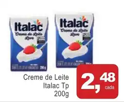 Mineirão Atacarejo Creme de Leite Italac Tp oferta
