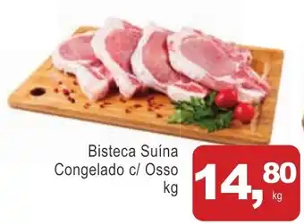 Mineirão Atacarejo Bisteca Suína Congelado c/ Osso oferta
