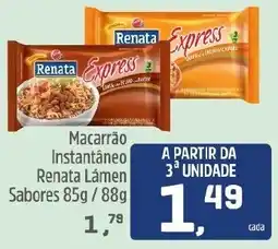Arena Atacado Macarrão instantâneo renata lâmen sabores oferta