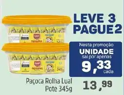 Arena Atacado Paçoca Rolha Lual oferta