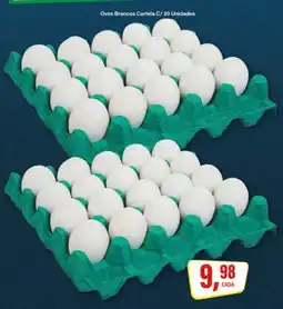 Rede Supermarket Ovos Brancos Cartela C oferta