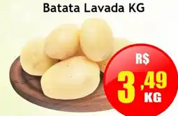 Supermercado Kibe Batata lavada kg oferta