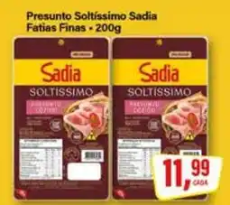 Rede Supermarket Presunto Soltissimo Sadia Fatias Finas oferta